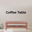 Jasmine Coffee Table 110cm Mindi Timber Wood Rattan Weave - Brown Sale