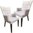 Florence  Set of 2 Carver Fabric Dining Chair French Provincial Solid Timber Online