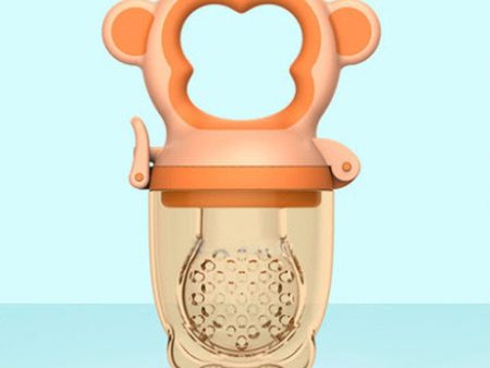 2 X Newborn Baby Food Fruit Nipple Feeder Pacifier Safety Silicone Feeding Tool Brown For Discount