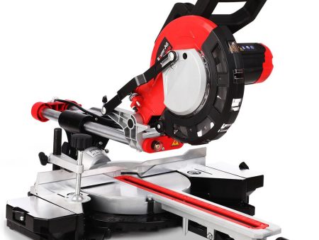 Baumr-AG Sliding Compound Mitre Saw Electric Bench Drop Chop Single Bevel Table Supply