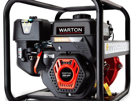 WARTON Petrol Water Pump 8HP Fire Fighting High Pressure Transfer Irrigation 4 Online Hot Sale