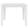 Daisy Dining Table 100cm Solid Acacia Timber Wood Hampton Furniture - White Online now