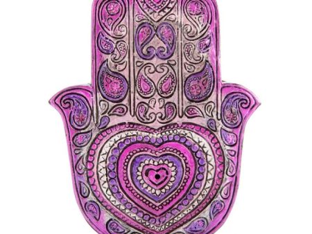 Hamsa Heart Incense Burner Online Sale