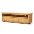 Rosemallow ETU Entertainment TV Unit 185cm 3 Drawer Solid Messmate Timber Wood Hot on Sale