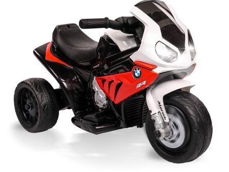 ROVO KIDS Ride On Motorcycle Licensed BMW S1000RR Electric Motorbike Police Red For Discount