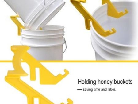 Beekeeping Honey Gallon Plastic Bucket Holder Brackets 2PC For Sale