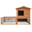 i.Pet Rabbit Hutch Chicken Coop 155cm Tall Wooden Pet Hutch Fashion