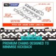 2 X 10 Baumr-AG Chainsaw Chain Bar Replacement for SX25 25CC Arborist Saws Online now