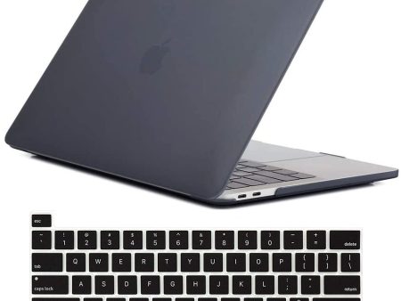 MacBook Pro 13 inch 2020 Release A2251 A2289 A2338 Matte Shell Case Keyboard Cover Touch Bar Black Online Sale