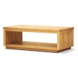 Rosemallow Coffee Table 130cm Parquet Top Solid Messmate Timber Wood - Natural Online now