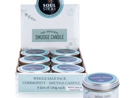 Soul Sticks White Sage and Eucalyptus Smudge Candle (PRICE IS FOR ONE ITEM) For Cheap