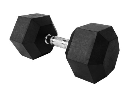 Verpeak Rubber Hex Dumbbells 27.5kg - VP-DB-111 For Cheap