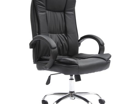 La Bella Black Executive Office Chair Sage Dual-Layer Seat For Discount