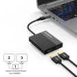 Simplecom DA369 USB 3.0 or USB-C to Dual 4K HDMI 2.0 Display Adapter for 2x 4K@60Hz Extended Screens For Discount