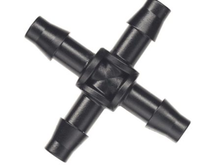 4mm Barbed Cross Connector | 50 Pack Online now