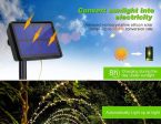 200 Waterproof LED Solar Fairy Light Outdoor with 8 Lighting Modes for Home,Garden and Decoration Supply