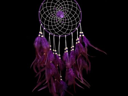 50cm Large Purple Dream Catcher | White Option Available Supply