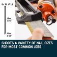 UNIMAC Finishing Air Nail Gun - Heavy Duty Angled Nailer Pneumatic Finish Cheap