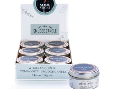 Soul Sticks White Sage and Cinnamon Smudge Candle (SENT AT RANDOM) For Discount