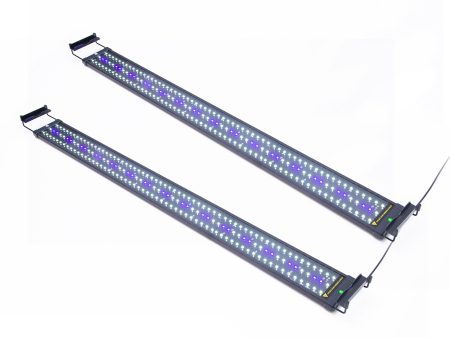 Dynamic Power 2 Set 33W Aquarium Blue White LED Light for Tank 120-140cm Online Sale