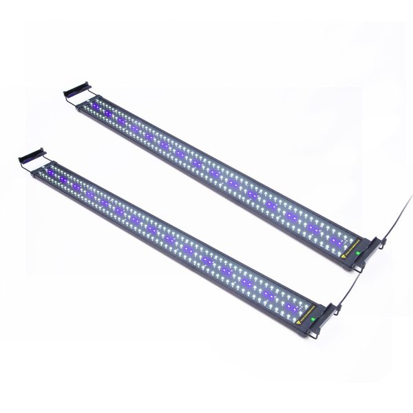 Dynamic Power 2 Set 33W Aquarium Blue White LED Light for Tank 120-140cm Online Sale