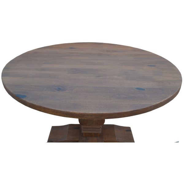 Florence  Round Dining Table 135cm French Provincial Pedestal Solid Timber Wood Online now