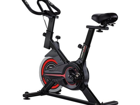 PROFLEX Spin Bike Flywheel Commercial Gym Exercise Home Fitness Red Online Hot Sale