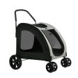 i.Pet Pet Dog Stroller Pram Large Carrier Cat Travel Foldable Strollers 4 Wheels Online Hot Sale