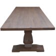 Florence  Dining Table 180cm French Provincial Pedestal Solid Timber Wood Online Hot Sale