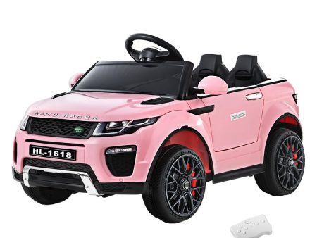 Rigo Kids Ride On Car Electric 12V Remote Toy Cars Battery SUV Toys Pink Cheap