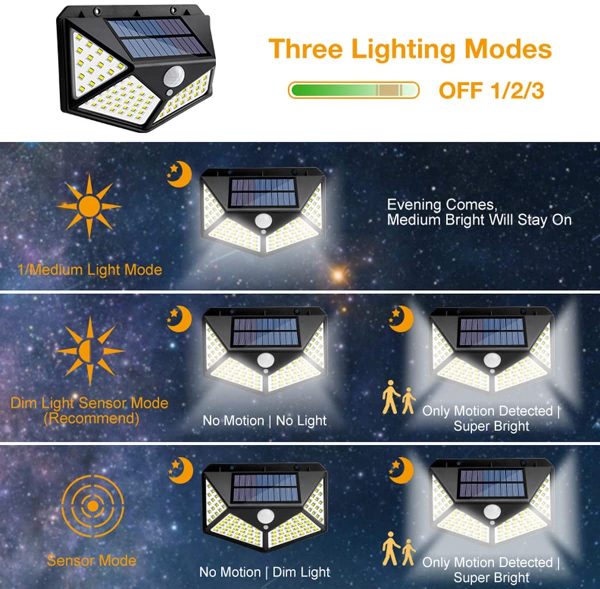 100 Waterproof LED Solar Fairy Light Outdoor with 8 Lighting Modes for Home,Garden and Decoration (4 pack) Hot on Sale