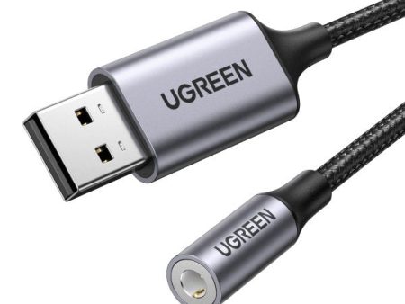 UGREEN 30757 USB to 3.5mm Audio Jack Sound Card Adapter Online Hot Sale