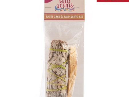 Wild Scents White Sage & Palo Santo Kit Online