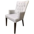 Florence  Set of 3 Carver Fabric Dining Chair French Provincial Solid Timber on Sale