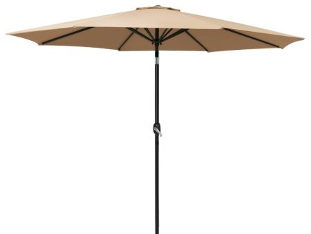 Instahut Outdoor Umbrella 3m Umbrellas Beach Garden Tilt Sun Patio Deck Pole UV Online Sale