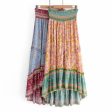 Vintage Styled Bohemian 60 s Hippie Long Skirt | M-XL | Various Colours Sale