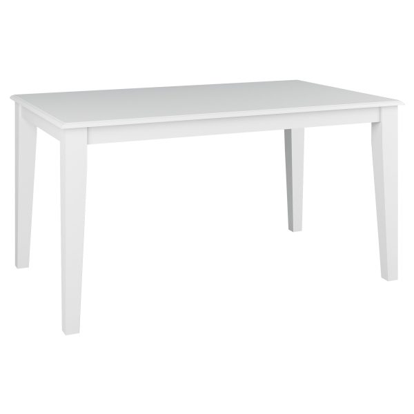 Daisy Dining Table 150cm Solid Acacia Timber Wood Hampton Furniture - White Online Hot Sale