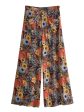 Groovy Hippie Loose Long Pants | Flower Design | S-L Sale