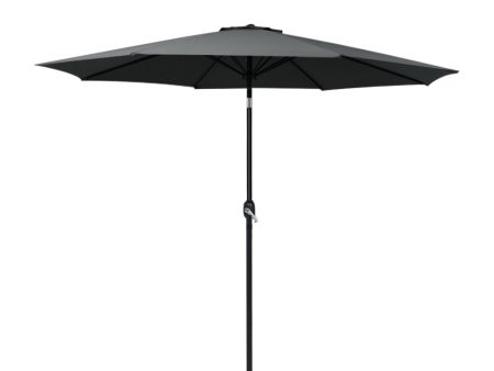 Instahut Outdoor Umbrella Umbrellas Beach Garden Tilt Sun Patio Deck Pole 2.7m Online now