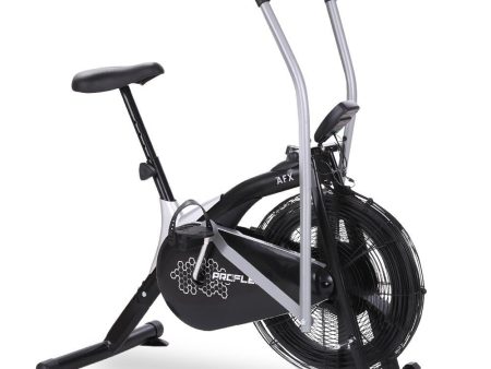 PROFLEX Air Bike Fan Resistance Exercise Fitness Home Gym Bicycle Black Pulse Discount