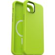 OTTERBOX Apple iPhone 14 Plus Symmetry Series+ Antimicrobial Case for MagSafe - Lime All Yours (Green) (77-89011) Online now