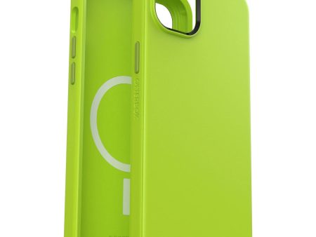 OTTERBOX Apple iPhone 14 Plus Symmetry Series+ Antimicrobial Case for MagSafe - Lime All Yours (Green) (77-89011) Online now