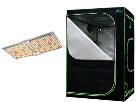 Greenfingers Grow Tent 2200W LED Grow Light Hydroponic Kits System 1.5x1.5x2M Online Sale