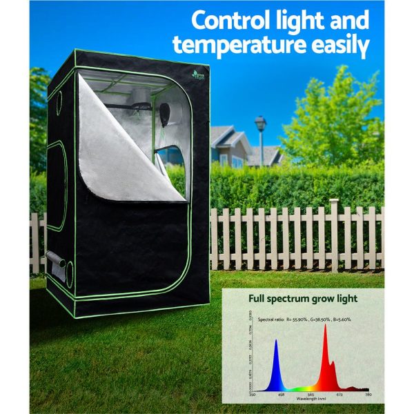 Greenfingers Grow Tent 4500W LED Grow Light Hydroponics Kits System 1.2x1.2x2M Cheap