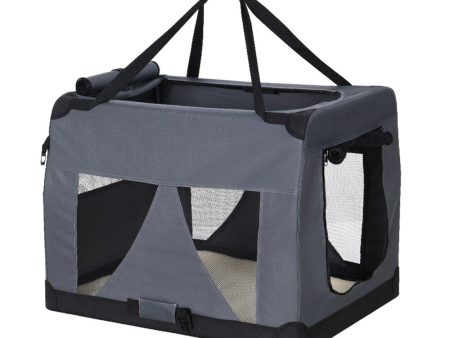 i.Pet Pet Carrier Soft Crate Dog Cat Travel Portable Cage Kennel Foldable Car XL Sale