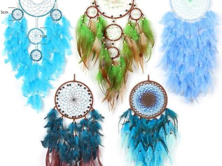 Tradtional Indian Dream Catchers | Various Colours | 65cm Length For Sale