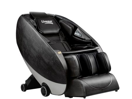 Livemor Massage Chair Zero Gravity Electric Massage Recliner Chair Deluxe Black Cheap