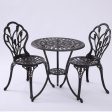 2 Seater Dominique Cast Aluminium Bistro Set Cheap