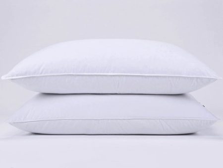 2 Premium Hotel 1150g Pillows 74CM x 48CM Pillows Breathable Cotton For Cheap