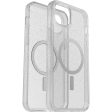 OTTERBOX Apple iPhone 14 Plus Symmetry Series+ Clear Antimicrobial Case for MagSafe - Stardust (Clear Glitter) (77-89192) Sale